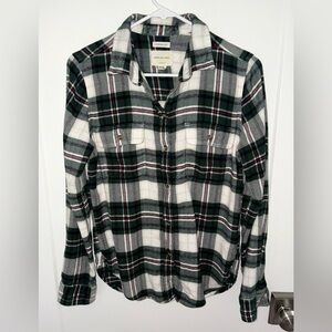 American Eagle Ahh-mazingly soft flannel shirt sz S EUC LN